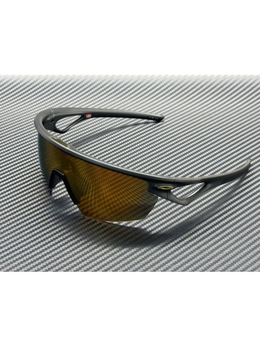 New Oakley Men Matte Carbon Sunglasses 65-21-130